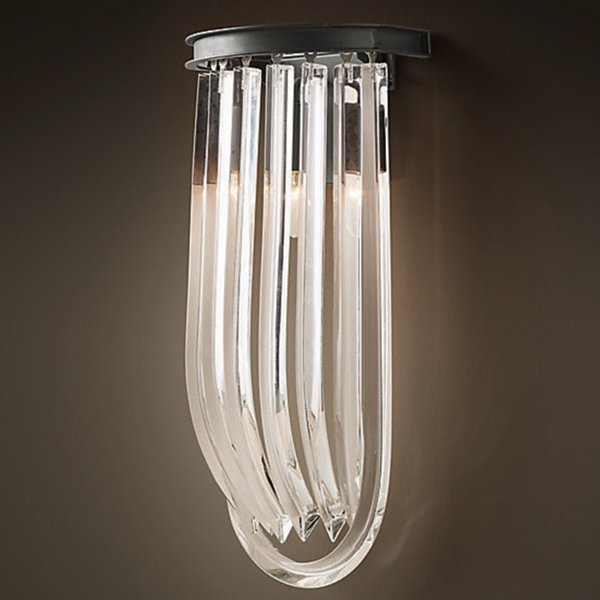 Бра Wall Lamp Greco Черный Прозрачный Бра Wall Lamp Greco Черный Прозрачный в Челябинске | Loft Concept