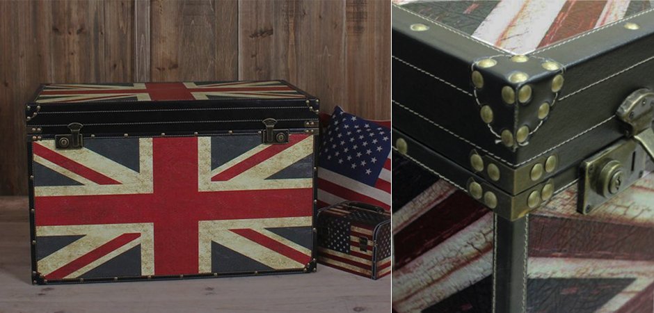 Сундук Union Jack Сундук Union Jack - Loft-Concept в Челябинске