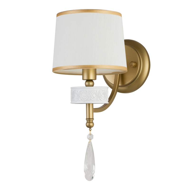 Бра Dayodore Sconce Золотой Белый Прозрачный Бра Dayodore Sconce Золотой Белый Прозрачный в Челябинске | Loft Concept