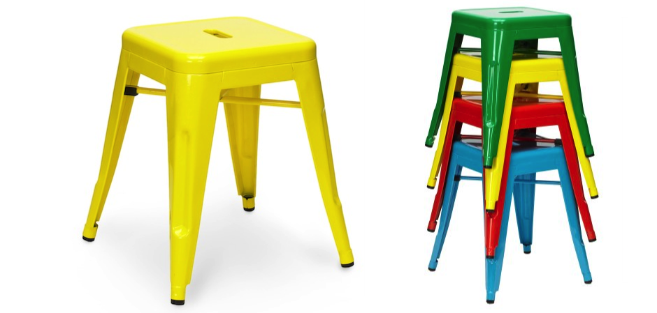 Кухонный стул Tolix Kitchen Stool 45 Кухонный стул Tolix Kitchen Stool 45 - Loft-Concept в Челябинске