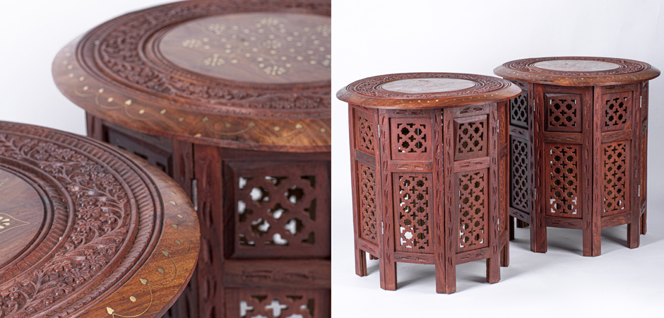 Столик Indian inlay Table Столик Indian inlay Table - Loft-Concept в Челябинске
