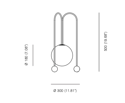 Настольная лампа Michael Anastassiades Fontana Amorosa Bell Настольная лампа Michael Anastassiades Fontana Amorosa Bell в Челябинске