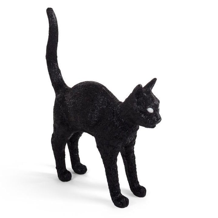 Лампа Seletti Jobby The Cat Black Черный Лампа Seletti Jobby The Cat Black Черный в Челябинске | Loft Concept