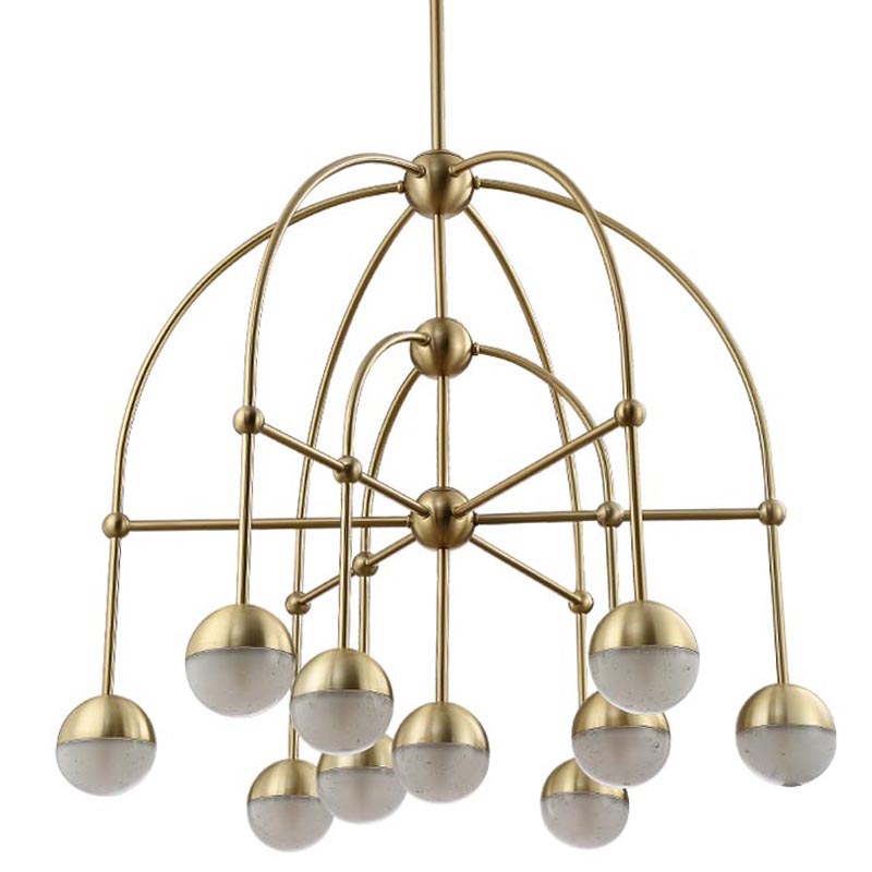 Люстра Heidy Bronze Chandelier 10 Бронза Люстра Heidy Bronze Chandelier 10 Бронза в Челябинске | Loft Concept