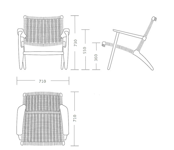 Кресло Hans Wegner CH25 Кресло Hans Wegner CH25 в Челябинске
