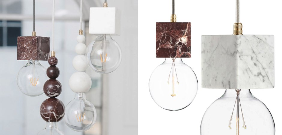 Подвесной светильник MARMOR VELDI Rosso Подвесной светильник MARMOR VELDI Rosso - Loft-Concept в Челябинске