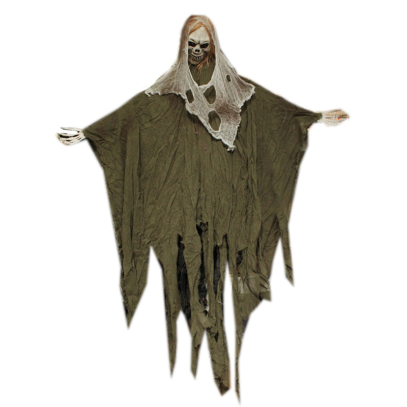 Аксессуар для Хэллоуина Scary Ghost Белый Зеленый Коричневый Аксессуар для Хэллоуина Scary Ghost Белый Зеленый Коричневый в Челябинске | Loft Concept
