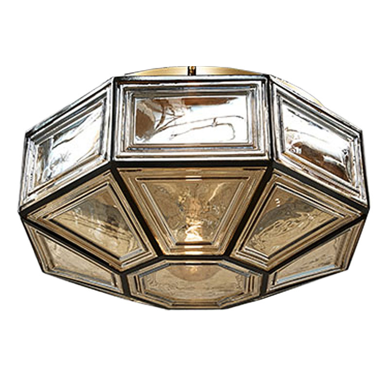 Потолочный светильник Bellier Ceiling Черный Золотой Янтарь (Amber) Потолочный светильник Bellier Ceiling Черный Золотой Янтарь (Amber) в Челябинске | Loft Concept