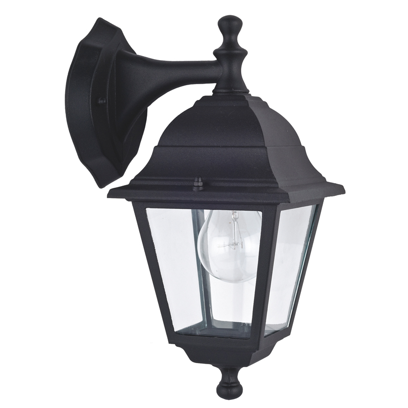 Уличный светильник Lebran Sconce II Черный Прозрачное Стекло Уличный светильник Lebran Sconce II Черный Прозрачное Стекло в Челябинске | Loft Concept