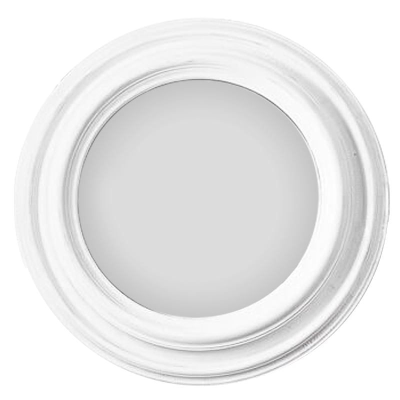 Зеркало Colbert Mirror White 55 Белый винтажная патина Зеркало Colbert Mirror White 55 Белый винтажная патина в Челябинске | Loft Concept