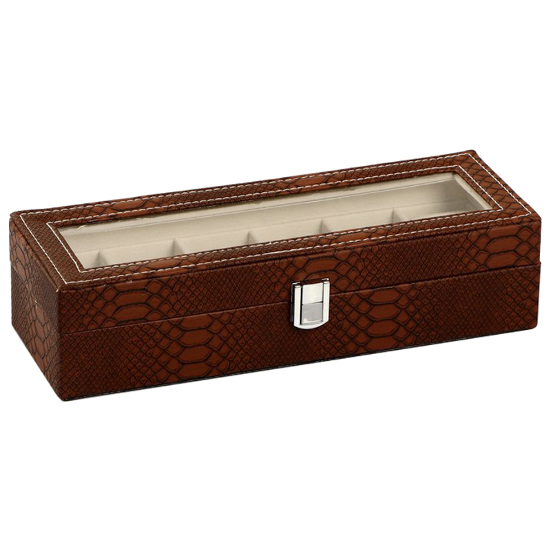 Шкатулка для часов Loren Watch Box Коричневый Шкатулка для часов Loren Watch Box Коричневый в Челябинске | Loft Concept