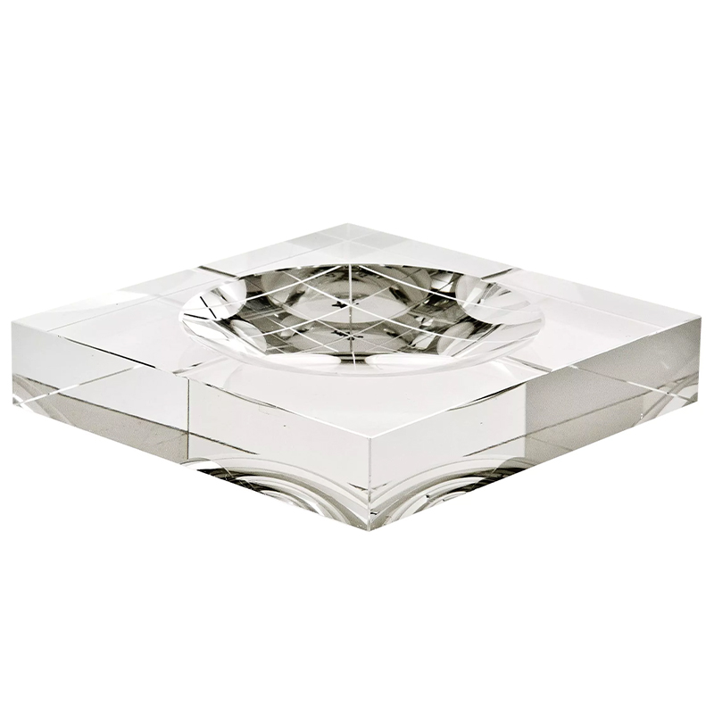 Пепельница Eichholtz Ashtray Alessandro Прозрачное Стекло в Челябинске | Loft Concept 