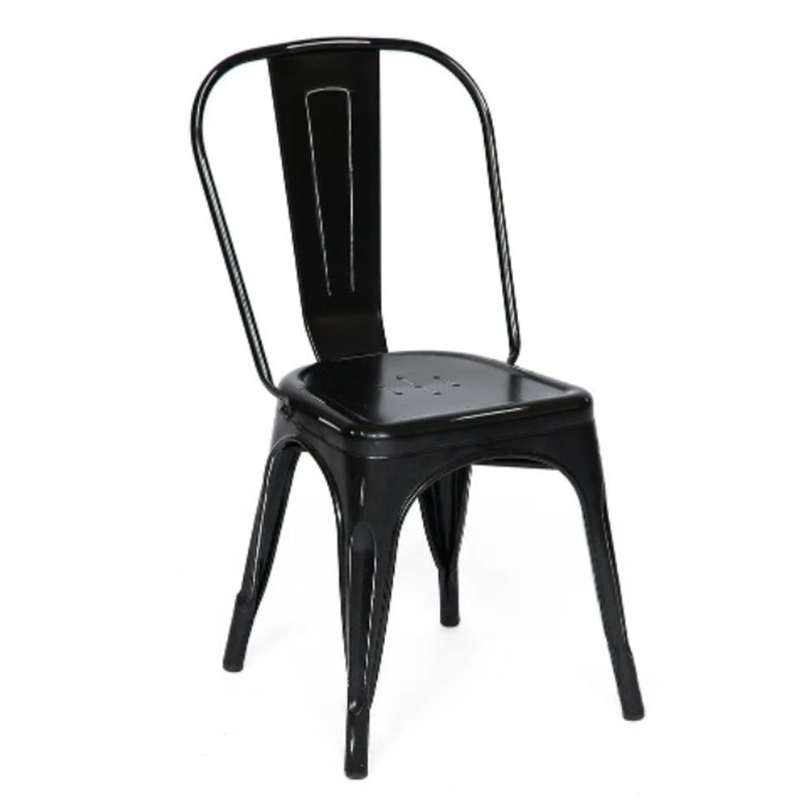 Стул Tolix black Черный Стул Tolix black Черный в Челябинске | Loft Concept