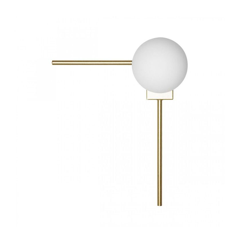 Бра Direct Rays Gold 32 см Белый Золотой Бра Direct Rays Gold 32 см Белый Золотой в Челябинске | Loft Concept