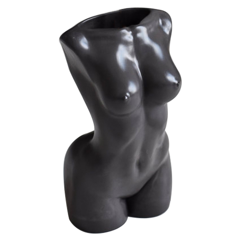 Ваза Vase Female Torso black Черный Ваза Vase Female Torso black Черный в Челябинске | Loft Concept