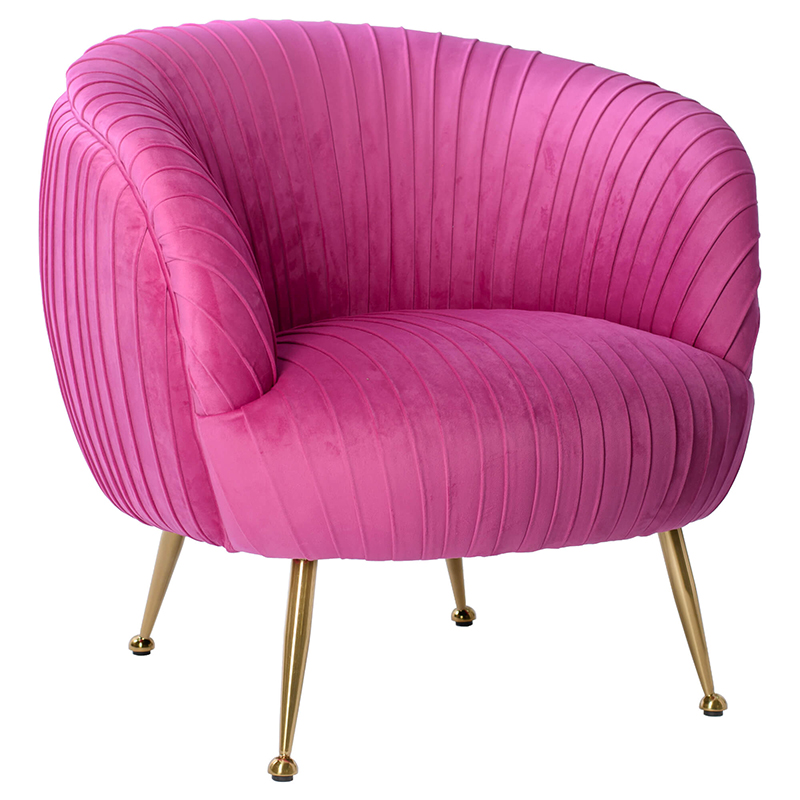 Кресло SOUFFLE CHAIR pink velor Розовый Кресло SOUFFLE CHAIR pink velor Розовый в Челябинске | Loft Concept