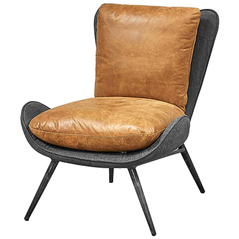 Кресло Uberto Chair Серый Карамель Кресло Uberto Chair Серый Карамель в Челябинске | Loft Concept