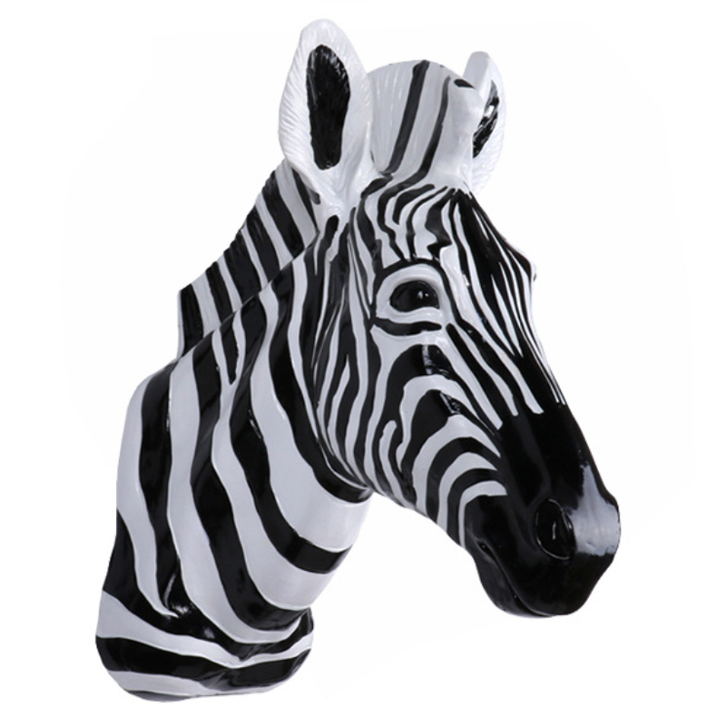 Декоративная голова зебры Zebra Декоративная голова зебры Zebra в Челябинске | Loft Concept