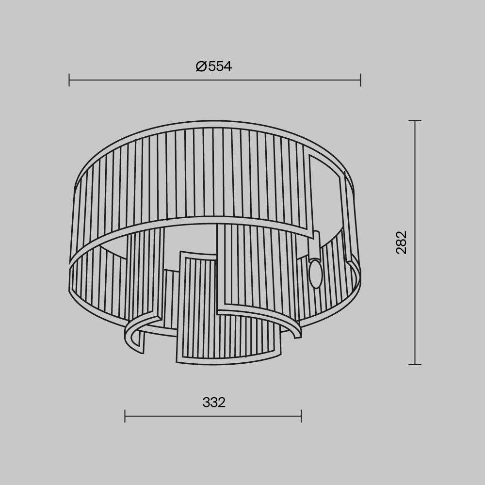 Потолочный светильник Frame Е14 в Челябинске