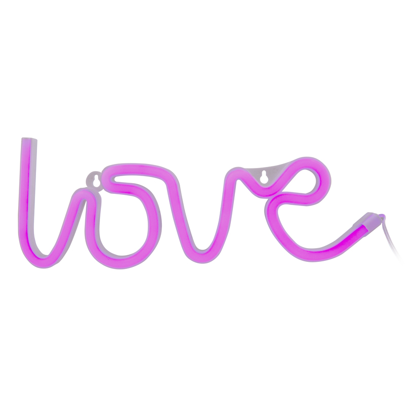 Неоновая лампа LOVE Розовый Неоновая лампа LOVE Розовый в Челябинске | Loft Concept
