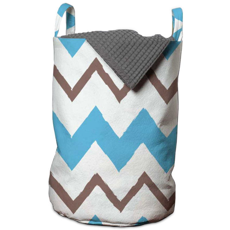 Корзина Blue Zigzag Basket Мульти Корзина Blue Zigzag Basket Мульти в Челябинске | Loft Concept