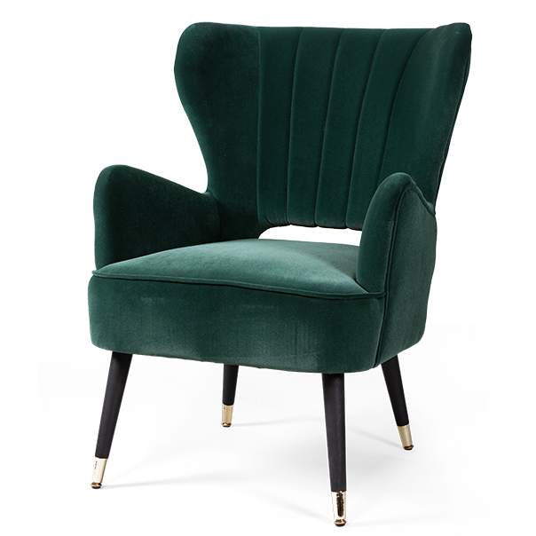 Кресло Flice ArmChair green Малахит (зеленый) Кресло Flice ArmChair green Малахит (зеленый) в Челябинске | Loft Concept