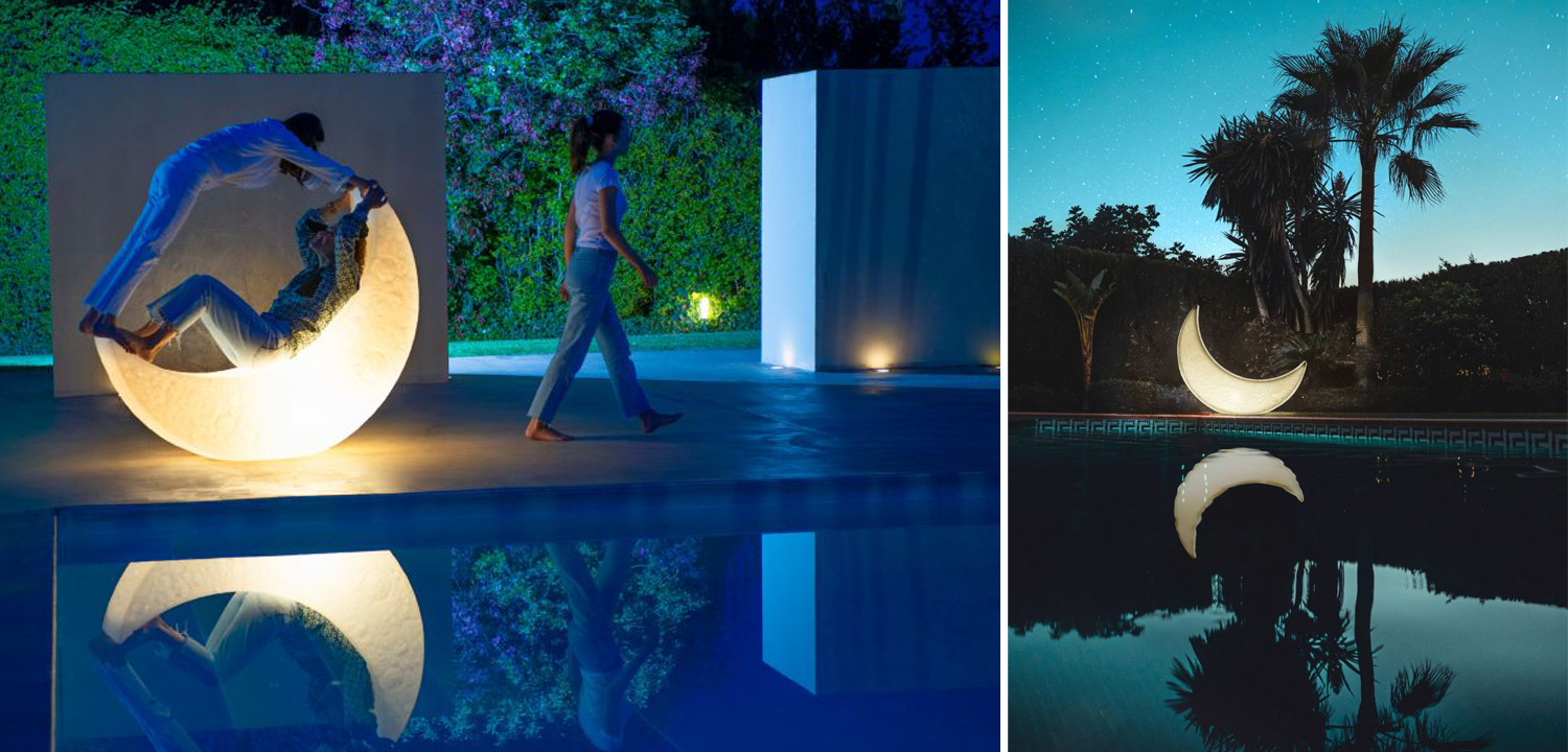 Торшер-кресло Seletti My Moon Lamp - фото №1