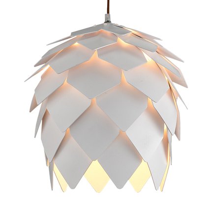 Подвесной светильник Crimea Pine Cone White Белый Подвесной светильник Crimea Pine Cone White Белый в Челябинске | Loft Concept