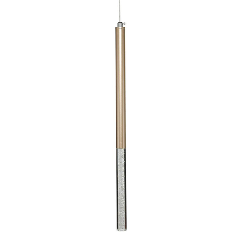 Подвесной светильник Trumpet tube boiling gold Золотой Прозрачный Подвесной светильник Trumpet tube boiling gold Золотой Прозрачный в Челябинске | Loft Concept