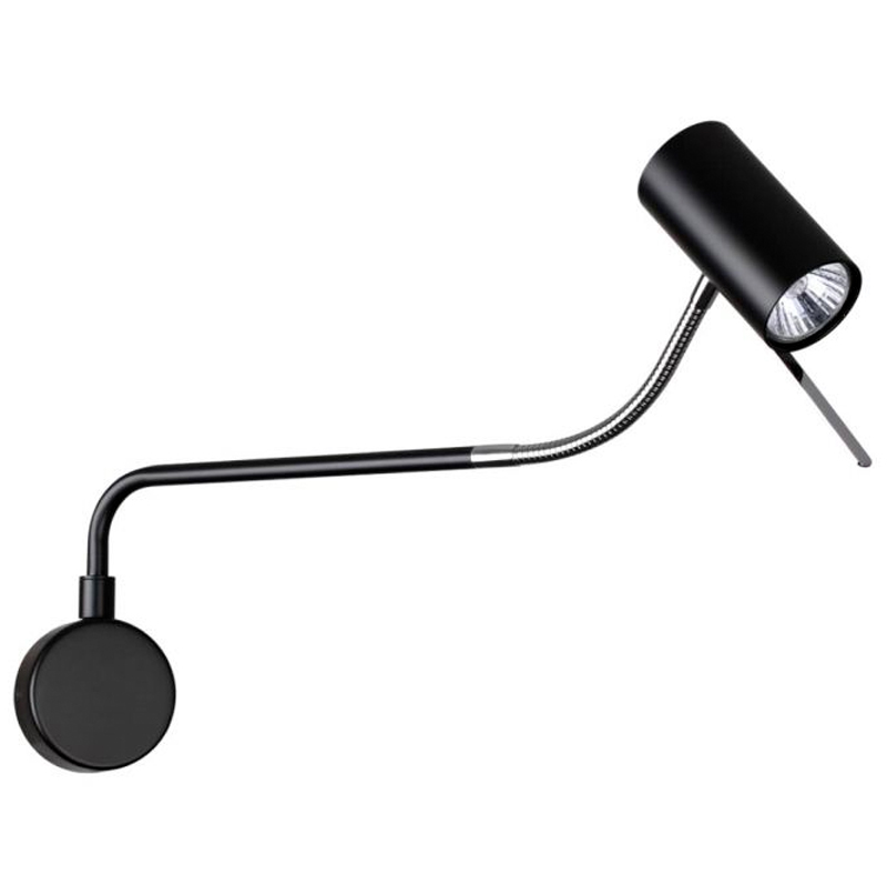Гибкое бра Trumpet Wall Lamp Хром Хром Черный Гибкое бра Trumpet Wall Lamp Хром Хром Черный в Челябинске | Loft Concept
