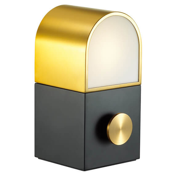 Настольная лампа Light Box Table Lamp Белый Черный Золотой Настольная лампа Light Box Table Lamp Белый Черный Золотой в Челябинске | Loft Concept