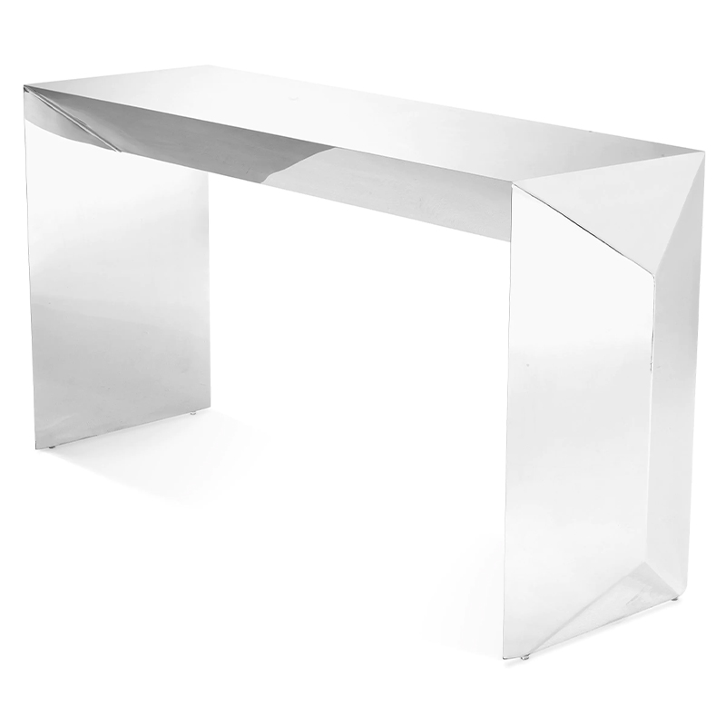 Консоль Eichholtz Console Table Carlow Хром Консоль Eichholtz Console Table Carlow Хром в Челябинске | Loft Concept