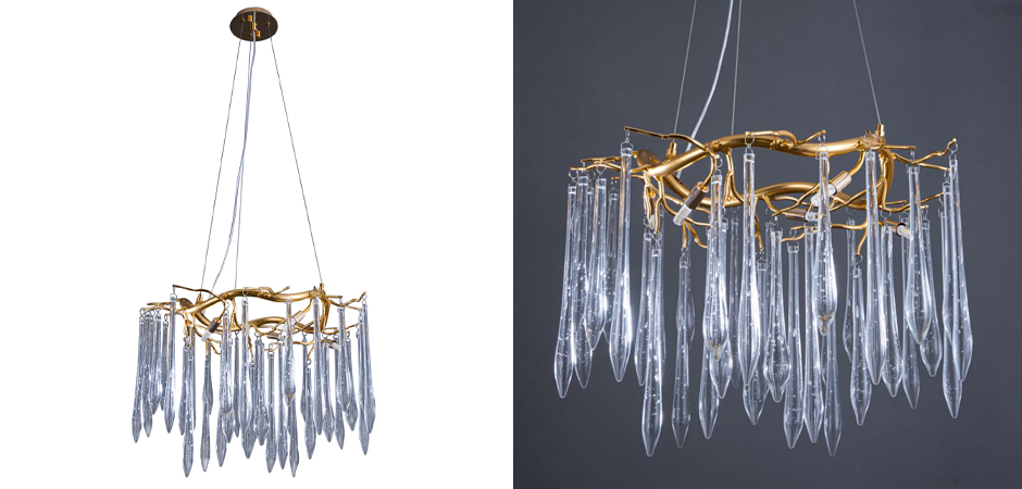 Хрустальная Люстра Whisper Rain Gold Хрустальная Люстра Whisper Rain Gold - Loft-Concept в Челябинске