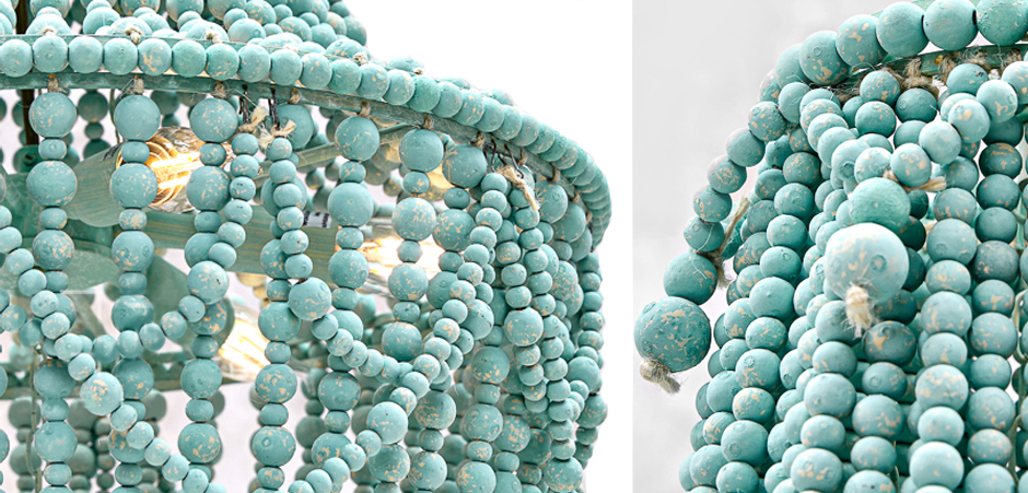 Люстра Chanteuse Chandelier Turquoise Люстра Chanteuse Chandelier Turquoise - Loft-Concept в Челябинске
