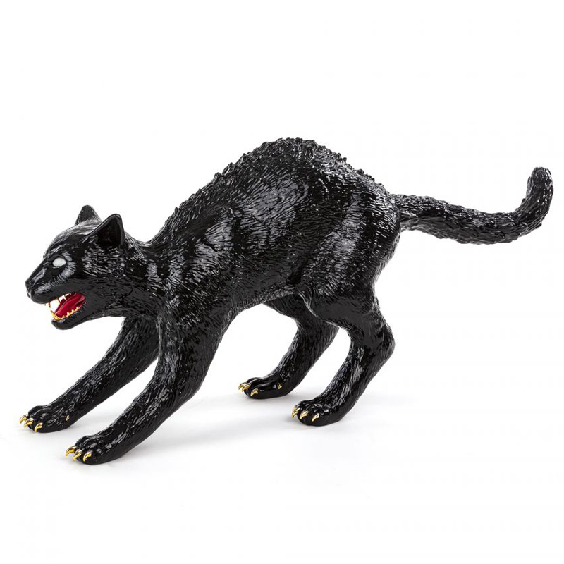Настольная лампа Seletti Cujo The Cat Черный Настольная лампа Seletti Cujo The Cat Черный в Челябинске | Loft Concept