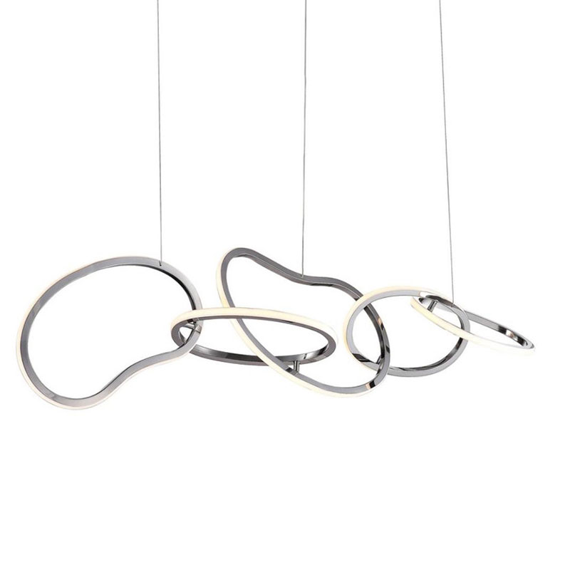 Unfolded Hanging RING Silver Хром Unfolded Hanging RING Silver Хром в Челябинске | Loft Concept