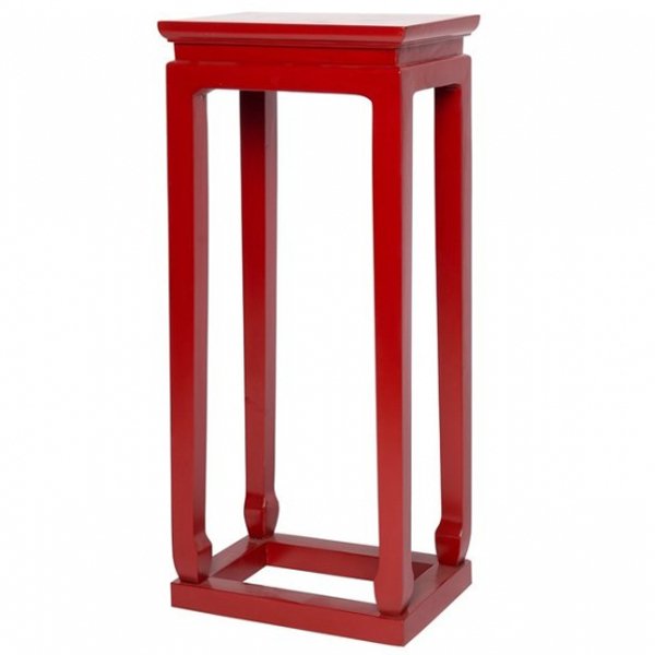 Приставной столик Chinese Side Table Red Красный Приставной столик Chinese Side Table Red Красный в Челябинске | Loft Concept