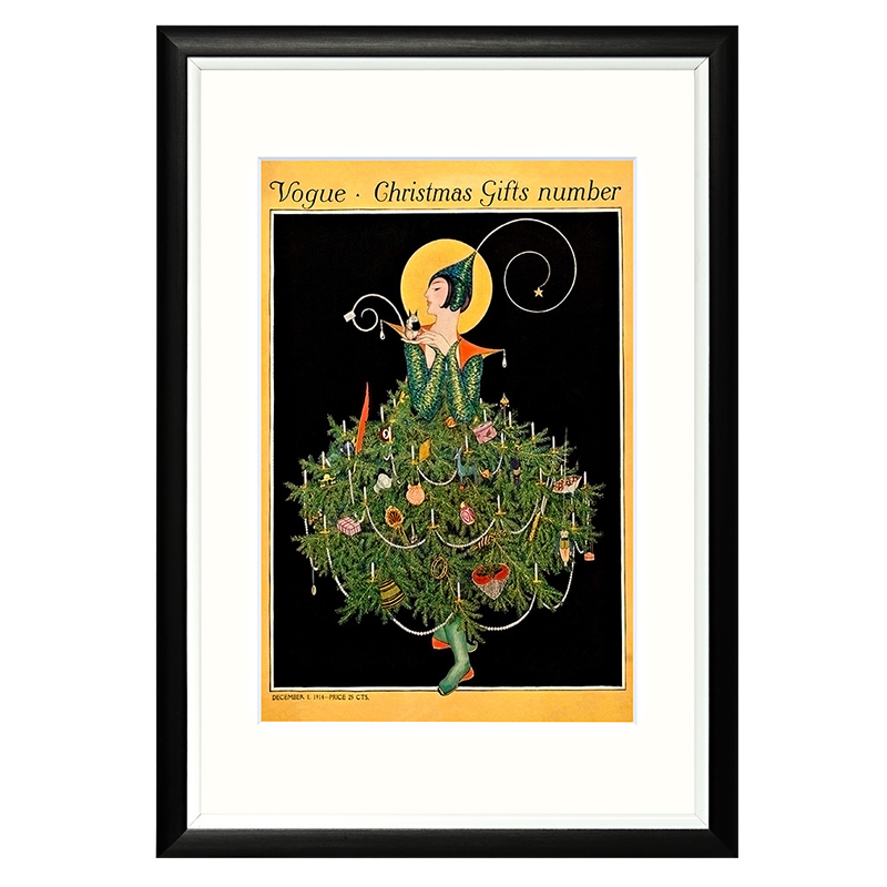 Постер Vogue Christmas Мульти Постер Vogue Christmas Мульти в Челябинске | Loft Concept