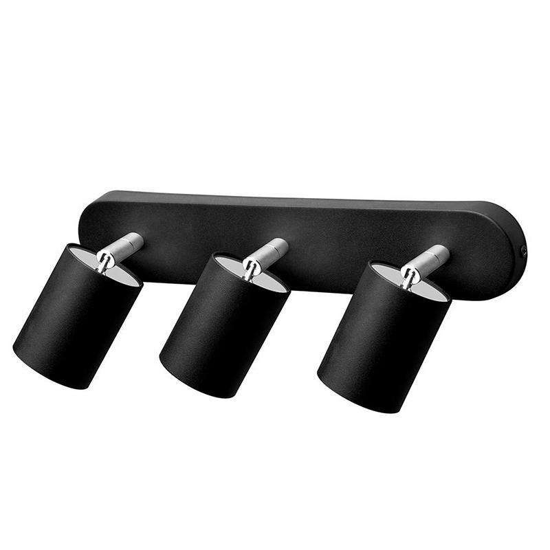 Бра Celis Spot Wall Lamp Trio black Черный Бра Celis Spot Wall Lamp Trio black Черный в Челябинске | Loft Concept