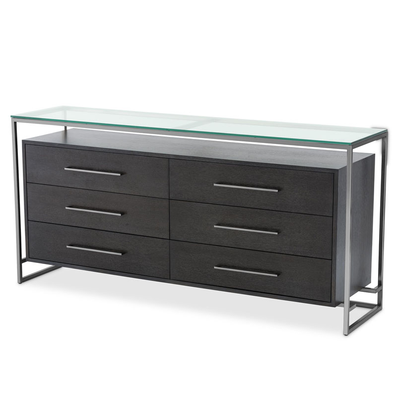Комод Eichholtz DRESSER DURAND Gray oak Серый Дуб Комод Eichholtz DRESSER DURAND Gray oak Серый Дуб в Челябинске | Loft Concept