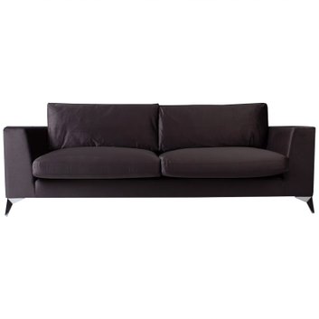 Диван Stockholm Sofa Dark Графит Нержавеющая сталь Диван Stockholm Sofa Dark Графит Нержавеющая сталь в Челябинске | Loft Concept
