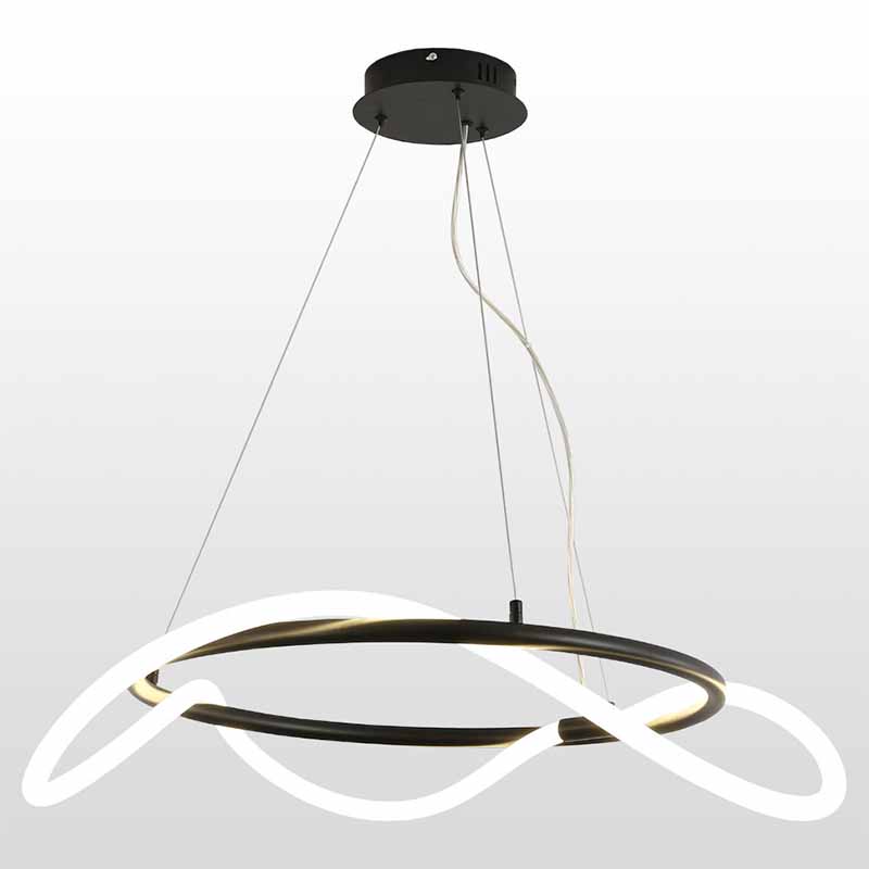 Люстра Luke Lampco Tracer Chandelier Black 60 Белый Черный Люстра Luke Lampco Tracer Chandelier Black 60 Белый Черный в Челябинске | Loft Concept