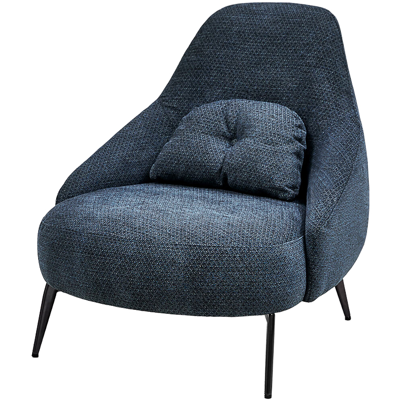 Кресло Lorits Chair Черный Темно-синий Кресло Lorits Chair Черный Темно-синий в Челябинске | Loft Concept