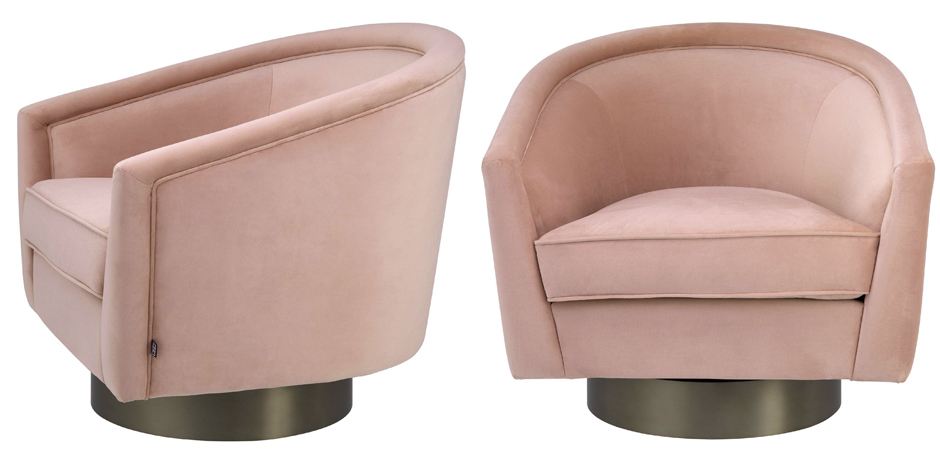 Кресло Eichholtz Swivel Chair Catene nude Кресло Eichholtz Swivel Chair Catene nude - Loft-Concept в Челябинске