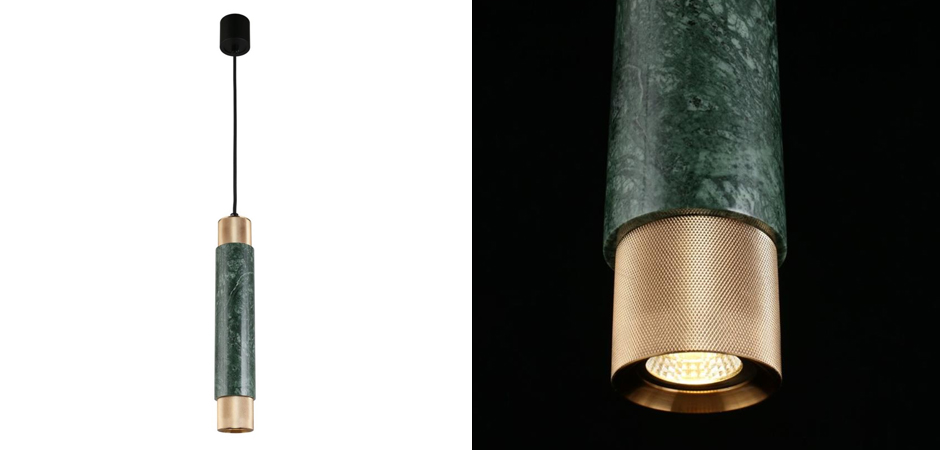 Подвесной светильник Cocktail Tube Изумрудный Подвесной светильник Cocktail Tube Изумрудный - Loft-Concept в Челябинске