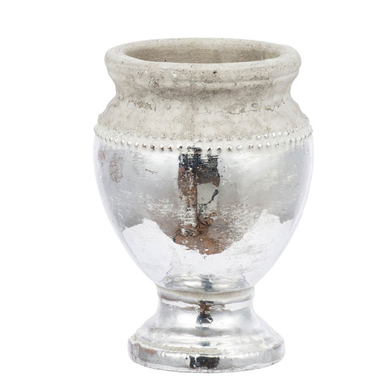 Ваза Vase Argenta Cup silver 23 Серебряный Ваза Vase Argenta Cup silver 23 Серебряный в Челябинске | Loft Concept