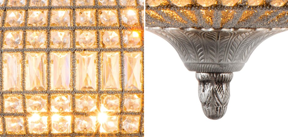 Люстра Chandelier Kasbah Oval L Nickel - Loft-Concept в Челябинске