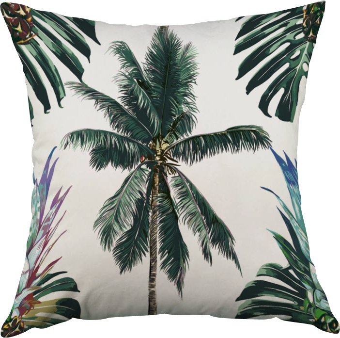 Декоративная подушка Tropics #6 Зеленый Декоративная подушка Tropics #6 Зеленый в Челябинске | Loft Concept