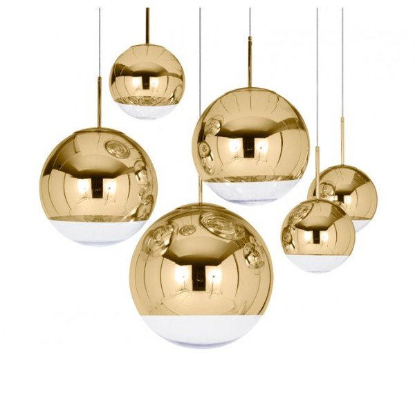 Подвесной светильник Mirror Ball Gold Золотой Подвесной светильник Mirror Ball Gold Золотой в Челябинске | Loft Concept