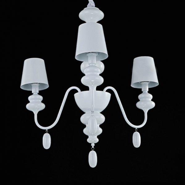 Люстра Masiero Eva Chandelier 3 Белый Люстра Masiero Eva Chandelier 3 Белый в Челябинске | Loft Concept